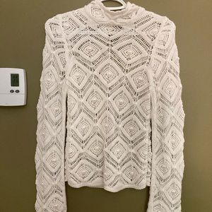 ASOS crochet top (cotton material)